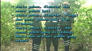 TUTORIAL INVENTARISASI HUTAN FOREST INVENTORY [upl. by Hafler271]