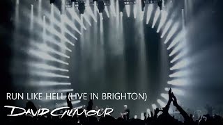 David Gilmour  Run Like Hell Live in Brighton [upl. by Rubia291]