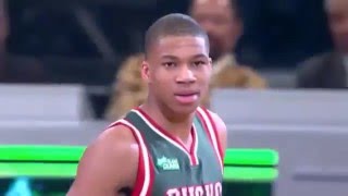 Giannis Antetokounmpo  2015 NBA Slam Dunk Contest [upl. by Coffee676]