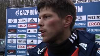 KlaasJan Huntelaar setzt klares Ziel quotChampionsLeaguePlatzquot  Hamburger SV  FC Schalke 04 [upl. by Zetneuq]