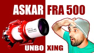 ⚡️ Nuevo ASKAR FRA 500 UNBOXING en Español 🪐 El telescopio refractor perfecto [upl. by Kellene]