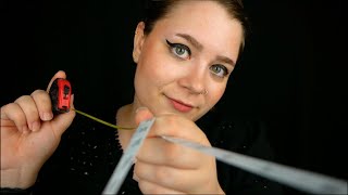 Slow amp Relaxed Somatic Measuring Session Metal Measuring Tape Guided Relaxation 🌟 ASMR Roleplay [upl. by Normac154]