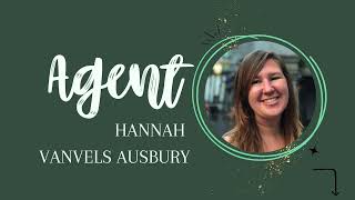 Interview with Literary Agent Hannah VanVels Ausbury [upl. by Ronnie]