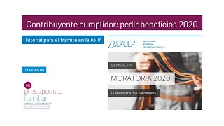 Contribuyente cumplidor 2020 cómo pedir el beneficio [upl. by Nizam237]