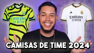 MELHORES CAMISAS DE TIME PARA 2024 [upl. by Aldos811]