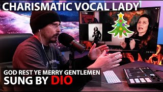 Commentary on The Charismatic Voice reacting to Dios rendition of God Rest Ye Merry Gentleman [upl. by Elexa243]