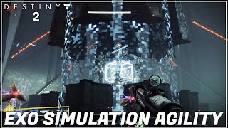 NEW Exo Simulation Challenge Agility  Destiny 2Beyond Light [upl. by Enois]