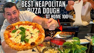 Best Neapolitan Pizza Dough At Home 100  Full Process Vito Iacopelli [upl. by Etnovad]