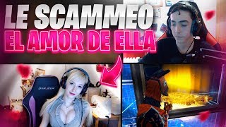 💋 SCAMEO a SCAMMER EL AMOR DE ELLA Y PIERDE A SU CHICA GAMER 🔥  SCAMMEANDO SCAMMERS [upl. by Anaitak]