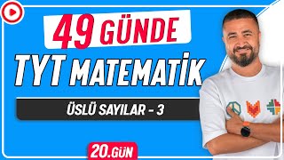 Üslü Sayılar 3  49 Günde TYT Matematik Kampı 20Gün  Rehber Matematik [upl. by Yrrot320]