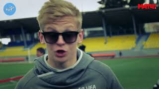 Александр Зинченко читает реп Alexander Zinchenko reads rap Manchester city [upl. by Gies]