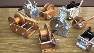 DuttonLainson Winch with Automatic Brake  1200Lb Capacity [upl. by Eikcor989]