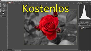 Das beste 😱 kostenlose Bildbearbeitungsprogramm GIMP Fast wie Photoshop [upl. by Edlun]