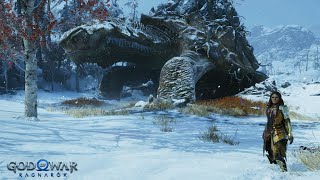 God of War Ragnarök Биргир и черепаха Чарли I Валькирии об Гна I Дом I Дагест  дракон Бальдра [upl. by Martinic]