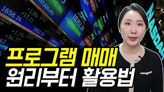 주식 프로그램 매매 원리부터 활용법까지 총정리 차익거래 비차익거래 [upl. by Obadiah]