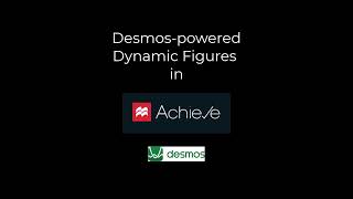 Desmos powered Dynamic Figures in Achieve for Math [upl. by Araf]