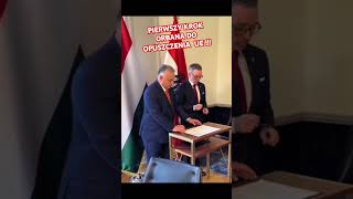 Orban planuje wyjście z UE [upl. by Mag]