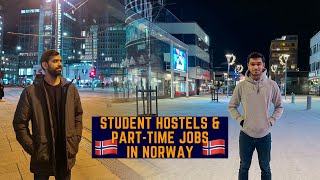 How To Find Student Hostels And Part Time Jobs In Norway  Student Life In Norway [upl. by Asyral]