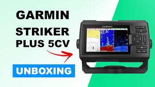 Garmin Striker Plus 5cv Unboxing HD 0100187201 [upl. by Tiana]