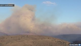 La Pine Oregon  June 25 2024  Darlene 3 Wildfire [upl. by Aggappe378]