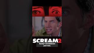 Randy predicts everything in Scream 2 scream movie moviereview movieclips [upl. by Aerbma]