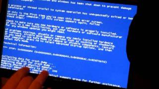 Windows 7 BSOD [upl. by Kandy57]