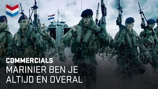 Marinier ben je altijd en overal  Defensie commercial [upl. by Raskin]