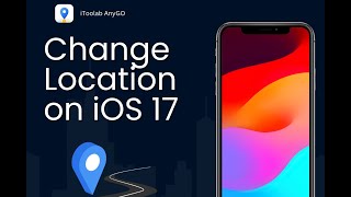 How to ChangeSpoofFake iPhone Location on iOS 17  iToolab AnyGo [upl. by Norabal]