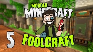 Minecraft FOOLCRAFT  5 INDY COW FARM 💣 Modded Minecraft [upl. by Sabrina]