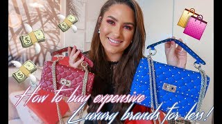 Unboxing Small amp Medium Valentino Garavani Rockstud bags How to buy designer bags on sale [upl. by Alexia]