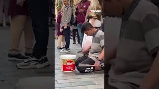 Yoğurt kabıyla bateri çalan çocuk viral oldu [upl. by Amsirhc561]