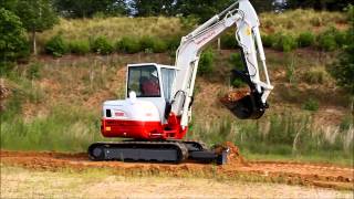 Takeuchi TB260 Tier 4 Final Compact Excavator [upl. by Suoiluj]