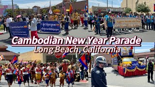 Cambodian New Year Parade 2024 in Long Beach Ca [upl. by Idaf852]