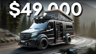 THE MOST AFFORDABLE 4x4 CAMPER VANS IN 2024 [upl. by Loyce773]