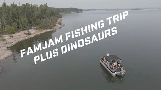 EP 12  Part 2  FamJam Fishing Trip  Jan Lake  Camping  Dinosaurs  03 Nissan Pathfinder [upl. by Boggs]