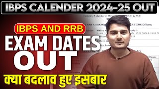 IBPS CALENDAR 2024 OUT 😱IBPS Exam 2024 Dates  Vijay Mishra [upl. by Ellette79]