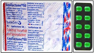 sanofi tablet  lasilactone 50 tablet uses in hindi  lasilactone 50 mg tablet used for [upl. by Einimod]