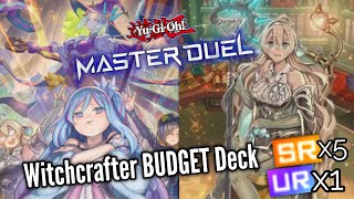 WitchCraft Deck F2P  Yugioh Duel Masters Guide [upl. by Lhadnek922]