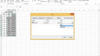 Tutorial per Excel Mesimi 11 Renditja dhe Filtrimi i te dhenave [upl. by Nathanial]