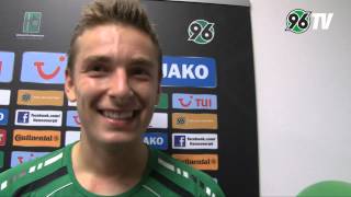 Hannover 96  Slask Breslau  Stimmen zum Spiel  Artur Sobiech [upl. by Tnilf262]