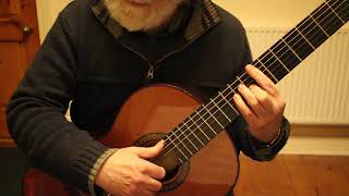 ASTURIAS Leyenda  by Issac Albeniz Guitar Tutorial PART 3 [upl. by Zandt]