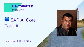 🔵 SAP AI Core Toolkit [upl. by Enayr]