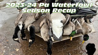 202324 Atlantic Flyway  Pa Waterfowl Season Recap [upl. by Adelle]