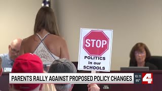 ‘Quit playing politics’ Francis Howell School Board gets pushback on policy proposals dealing wi [upl. by Adnuahsor]