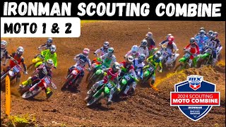 A Riders VS B Riders at Ironman Scouting Moto Combine 2024  Moto 1 amp 2 RAW [upl. by Lupien766]