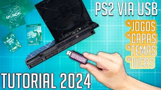 o OPL ATUALIZOU e FICOU FÁCIL DEMAIS para JOGAR PS2 via PEN DRIVE SÓ PLUGAR e JOGAR TUTORIAL 2024 [upl. by Ethelin]