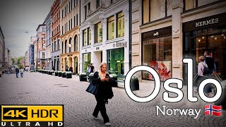 👣Walk with Me in Oslo  City Center  4K HDR  June 2024👣 [upl. by Ynetsed]