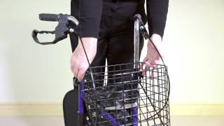 Mobility Care Steel 3 Wheel RollatorBagBasketTray [upl. by Viole]