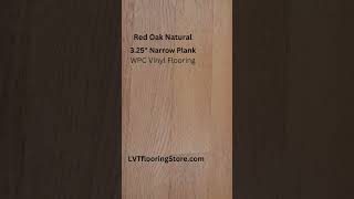 Red Oak Natural  Narrow Plank Vinyl Flooring [upl. by Strauss724]