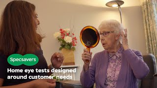 Personalised care at home  Specsavers UK [upl. by Iyre]